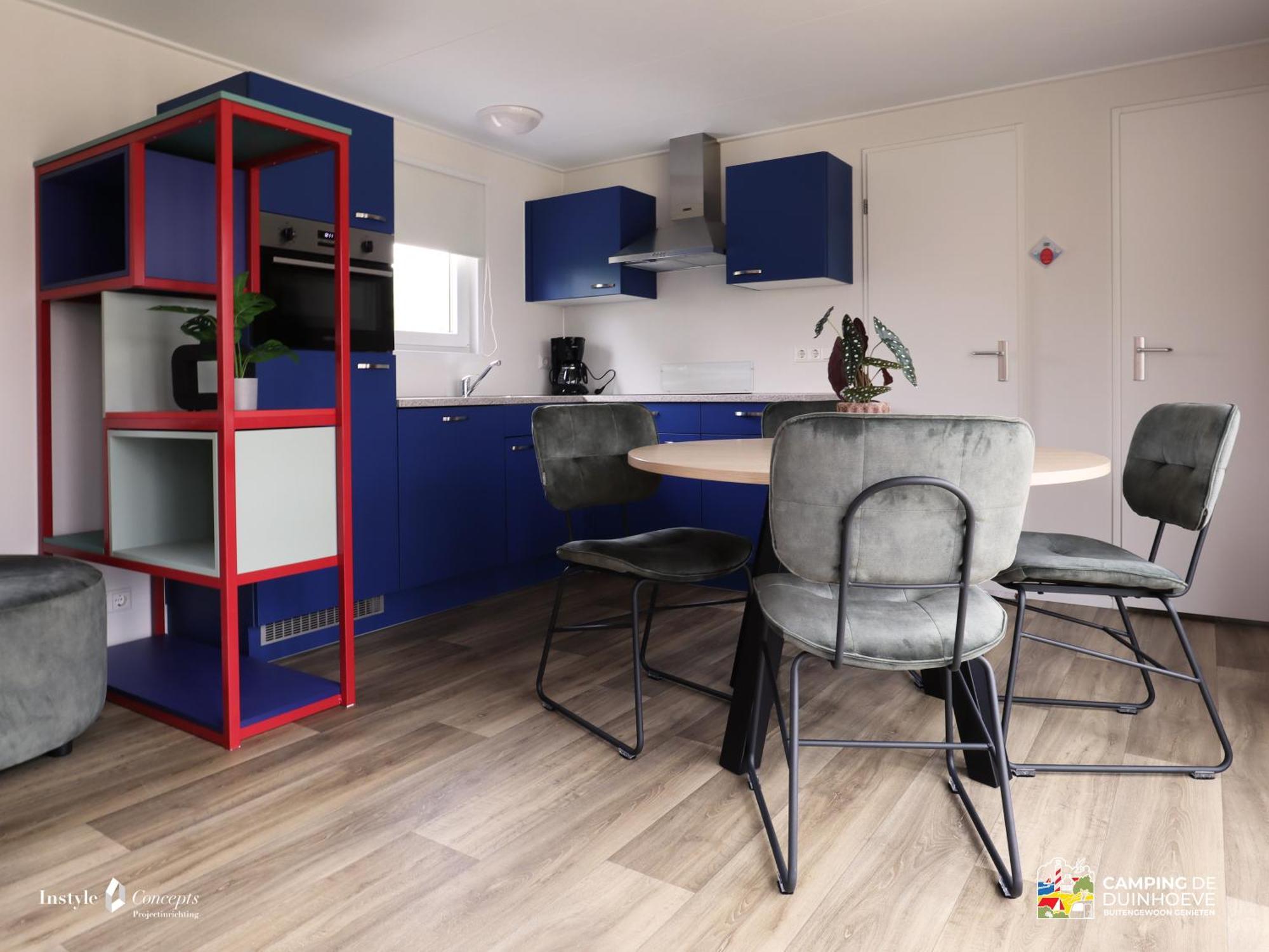 Camping De Duinhoeve Chalet Bosdier Not For Companies Otel Burgh-Haamstede Dış mekan fotoğraf