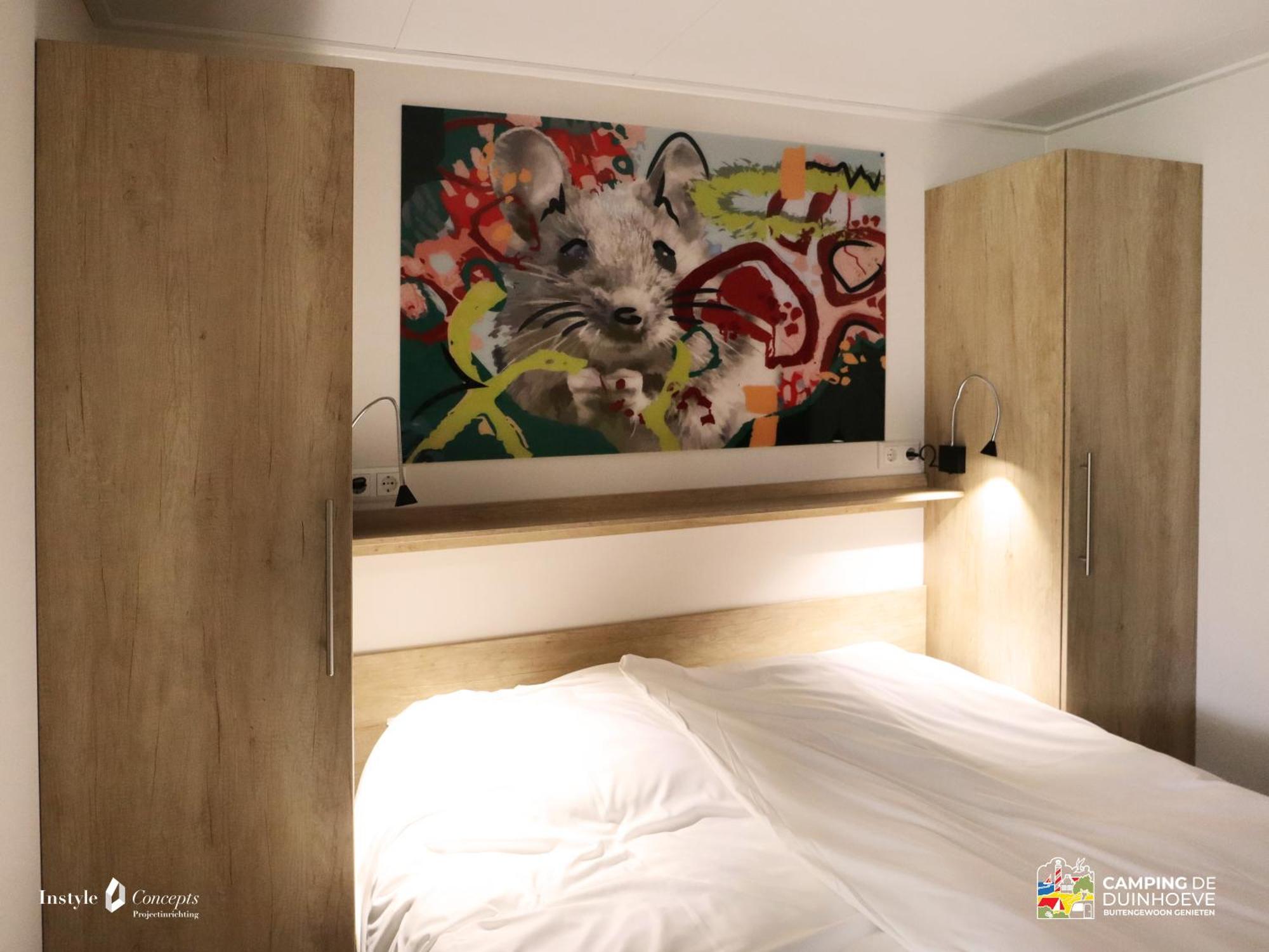 Camping De Duinhoeve Chalet Bosdier Not For Companies Otel Burgh-Haamstede Dış mekan fotoğraf